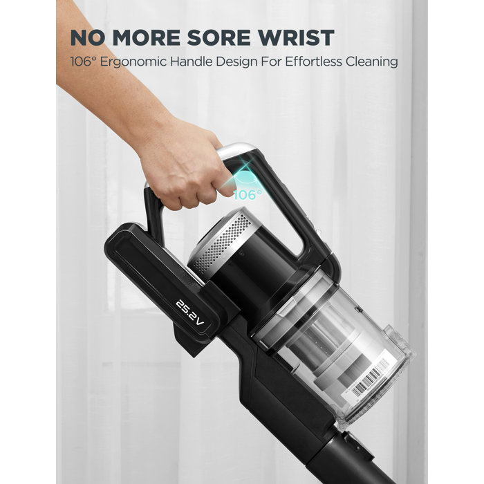 Eureka Cordless Stick Vacuum Cleaner Ultra Lightweight 380W Ergonomic